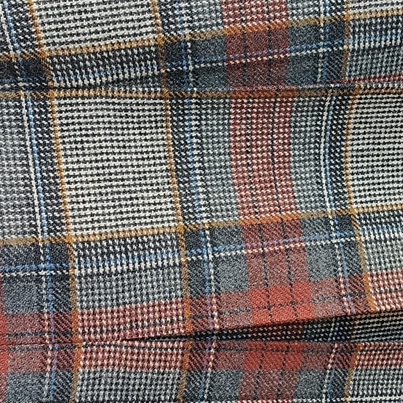 ROOS ATKINS 100% Wool Tweed Pleated A-Line Midi Skirt - Picture 3 of 6